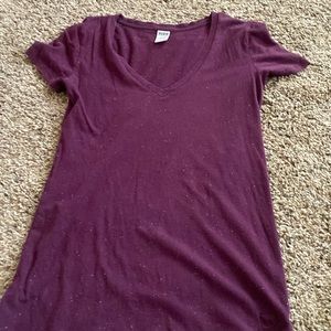 small pink t not rlly worn super cute and long